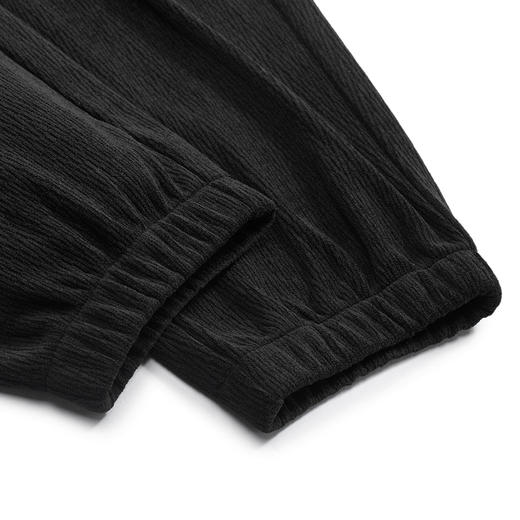 gxg.jeans男装冬季黑色抽绳收口长裤JEX10200134 商品图4