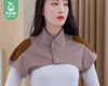 三浪保暖护肩坎肩（立领-玫瑰棕）/1件（M码，适合60kg以下）补单专用 商品缩略图3