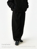 CryingCenter 黑色摇粒绒休闲长裤秋冬保暖通勤 哭喊中心 商品缩略图2