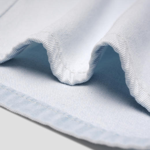 ROMI STUDIO'清凉仲夏‘’高腰显瘦基础款A字水洗蓝牛仔短裤N3758 商品图3