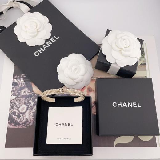 香奈儿新款来袭炸裂爆款手镯麻辫纹开口手镯（XTY） 商品图0