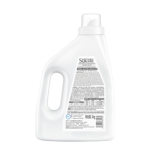 SukGarden蔬果园蓝风铃香水柔软洗衣液（持久留香型） 商品图5