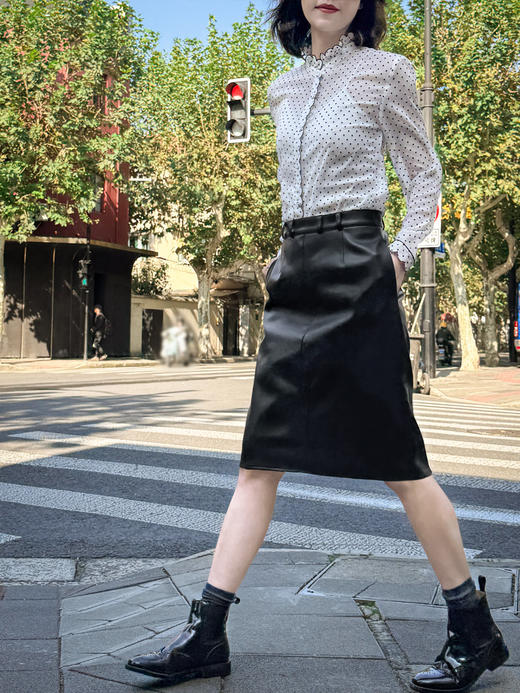 TYNVIE 花边领长袖衬衫 商品图10