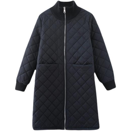雀说宽松中长款加厚韩版显瘦轻薄棉服棉衣AL09-9229 商品图4