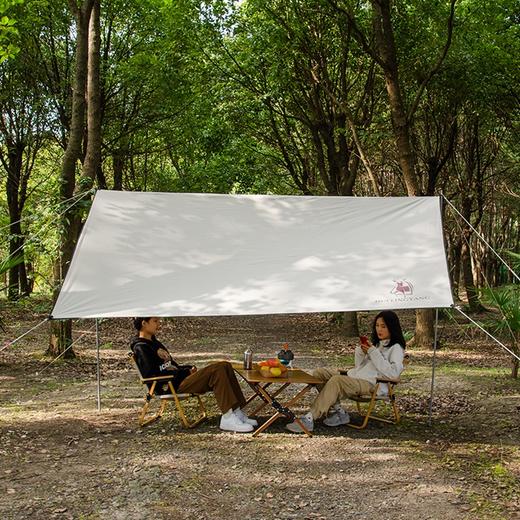 徽羚羊 云沐 四角天幕 涂银 3*3m 白色HLY-TM-22037 商品图2