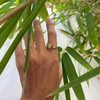 LHWINDSOR 绕指柔不规则大竹叶戒指 商品缩略图3