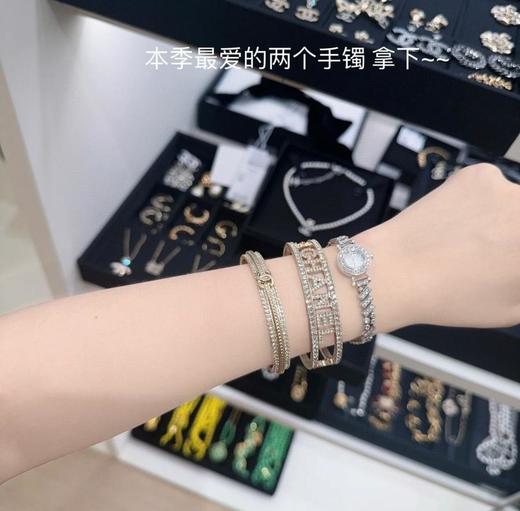 香奈儿新款来袭炸裂爆款手镯麻辫纹开口手镯（XTY） 商品图2
