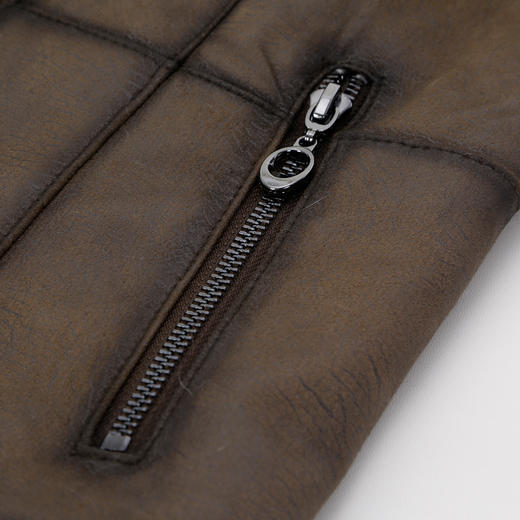 PP602斯尔丽2024新款冬季保暖休闲皮毛一体减龄时尚气质优雅皮草外套 商品图5