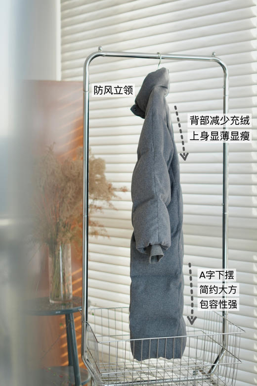 年终特惠 不退不换！！！原创羊毛面料软呼呼里布 一眼甜帅鹅绒羽绒服 商品图10