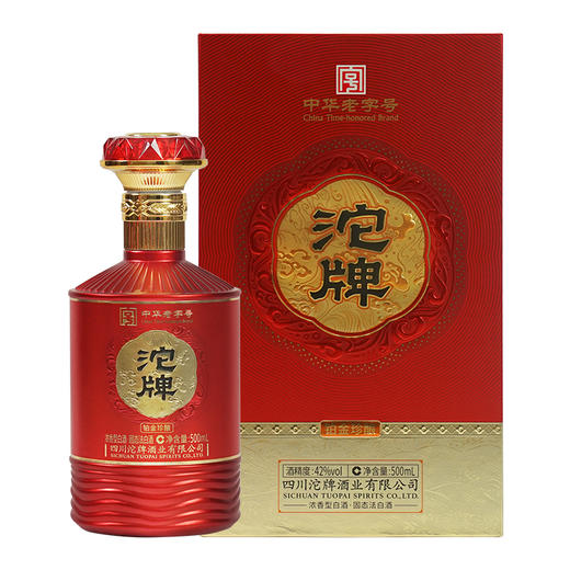 沱牌 铂金珍酿 42度 纯粮食酒 500ml*1瓶(新) 商品图3