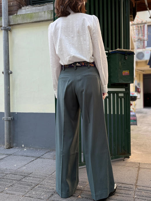 TYNVIE 花边立领长袖衬衫 商品图9