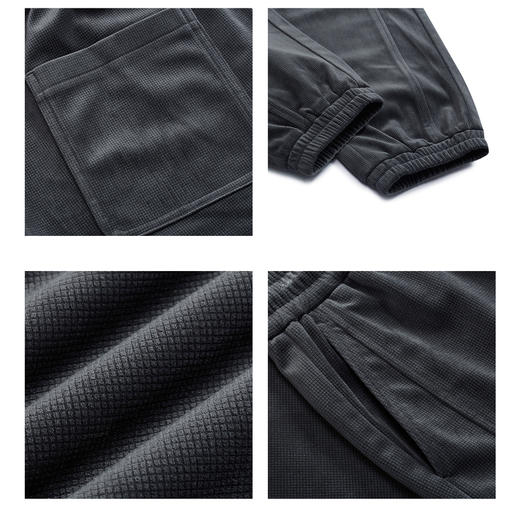 gxg.jeans男装冬季深灰色收口休闲裤长裤JEX10200184 商品图3