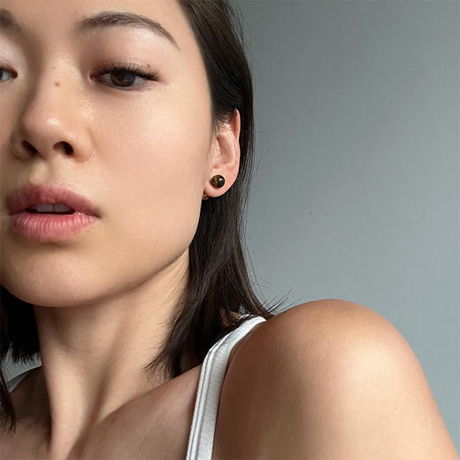 LHWINDSOR 原创设计彩色双面耳钉多种戴法搭配耳饰 商品图3