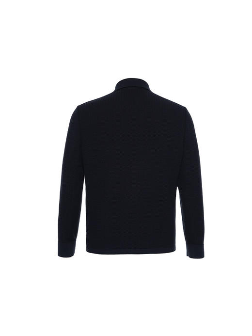 callisto藏青色锦纶混纺外套 商品图1