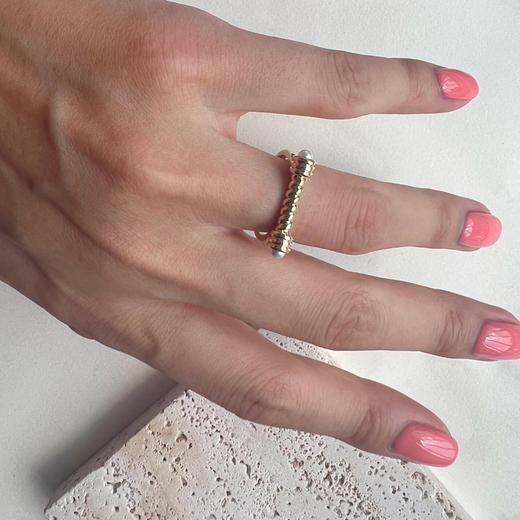 LHWINDSOR 创意复古把手戒指 商品图5