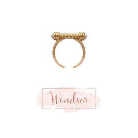 LHWINDSOR 创意复古把手戒指