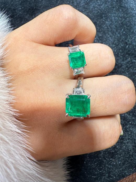 2.91ct刻面祖母绿戒指 商品图1