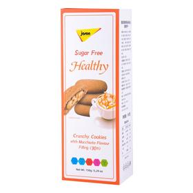 捷森无糖玛奇朵味夹心饼150g/盒