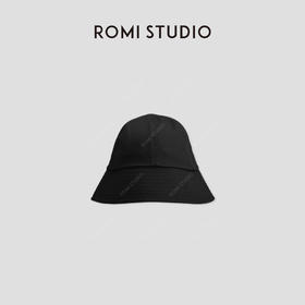 ROMI STUDIO【高定系列】复古百搭 户外纯色圆顶渔夫帽S3347