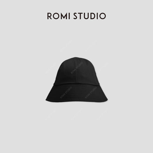 ROMI STUDIO【高定系列】复古百搭 户外纯色圆顶渔夫帽S3347 商品图0