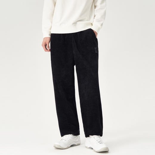 gxg.jeans男装冬季黑色直筒休闲长裤JEX10201334 商品图1