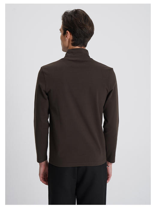 callisto绿色聚酯纤维混纺长袖T恤 商品图4