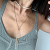 LHWINDSOR 打结项链女锁骨链复古颈链金色轻奢链子配饰 商品缩略图1