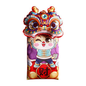 【29.9元2件 买1送1】2025新款会捏响的新年布艺红包 龙年新年过年压岁钱红包袋 儿童新春节利是封 A-3886