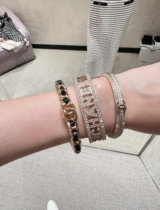 香奈儿新款来袭炸裂爆款手镯麻辫纹开口手镯（XTY） 商品图3