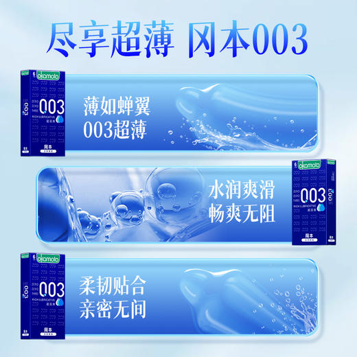 冈本003超润滑避孕套 商品图2