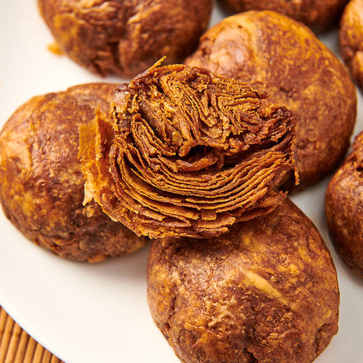 紫光园 老北京特色麻酱烧饼千层糖火烧 商品图5