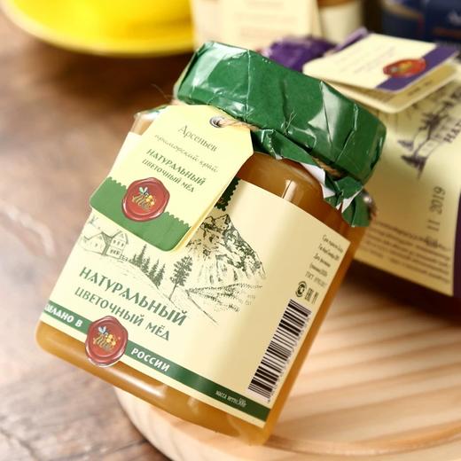 俄罗斯俄蜜源牌百花蜜500g/033728 品质高营养好 商品图0