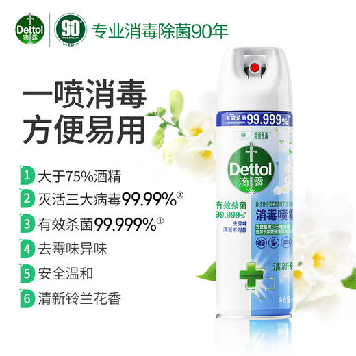 滴露消毒喷雾454ml 商品图2