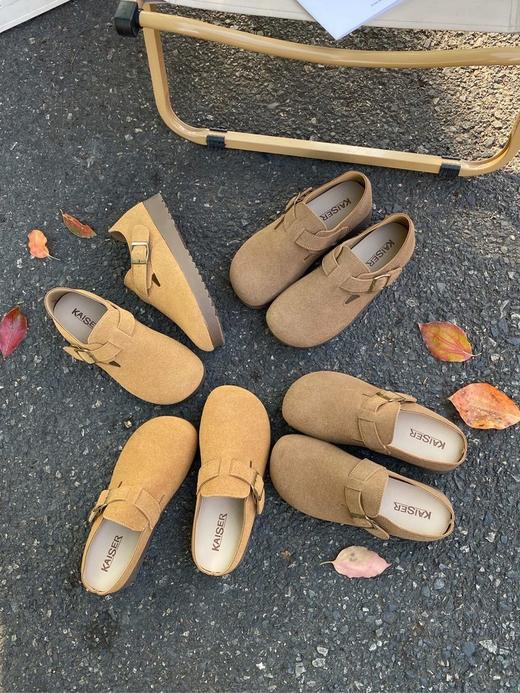 【单鞋/绒里可选】复古勃肯鞋懒人一脚蹬，百搭简约高级 商品图6