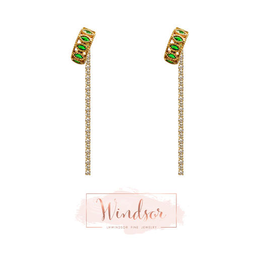 LHWINDSORPalm tree 棕榈树复古耳环LHWindsor 商品图0