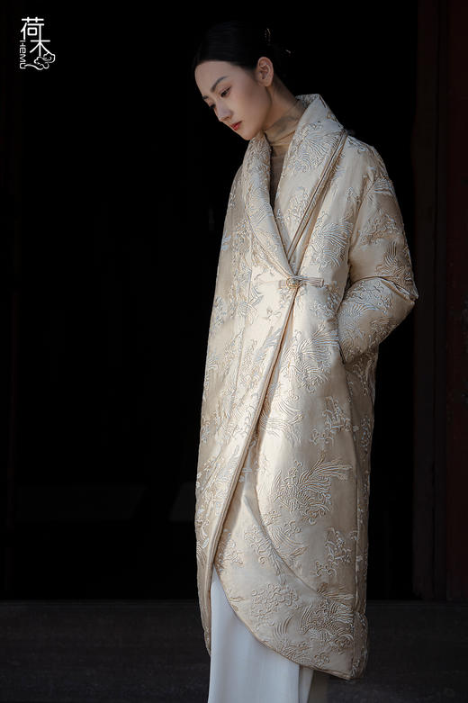 荷木HEMU丨凤来仪·长羽绒服 商品图0