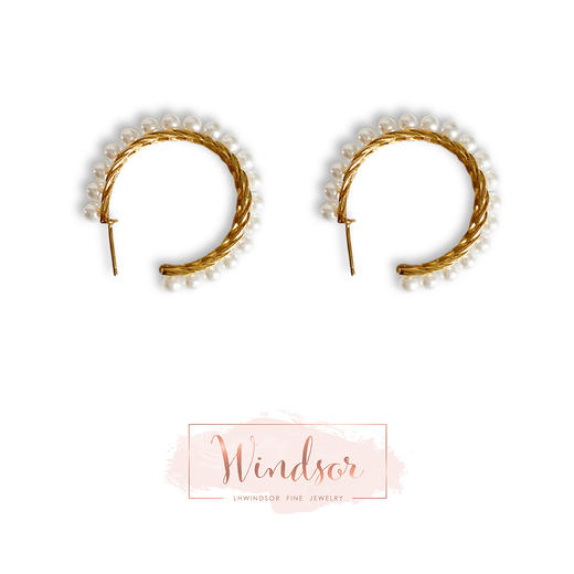 LHWINDSOR My path我的路珍珠耳环LHWindsor 商品图0