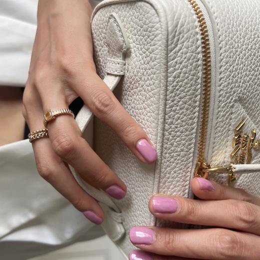 LHWINDSOR 原创设计感戒指柠檬挞戒指黄色极简戒指 商品图4