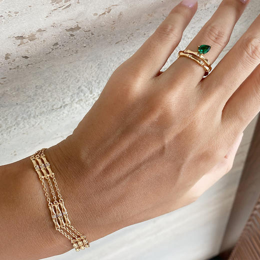 LHWINDSOR 竹节手链原创设计 商品图3