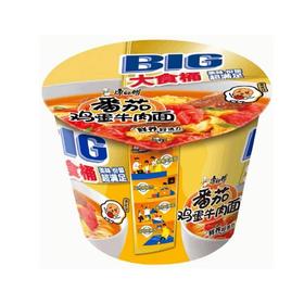 康师傅BIG桶番茄鸡蛋牛肉面115g/桶