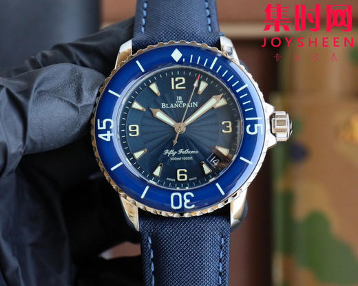 宝珀 BLANCPAIN 五十寻系列 男士腕表 搭载进口西铁城 商品图0