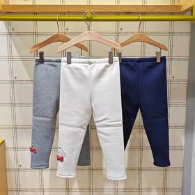 【春上新】9楼allo&lugh阿路和如24冬款女童绒里打底裤吊牌价259