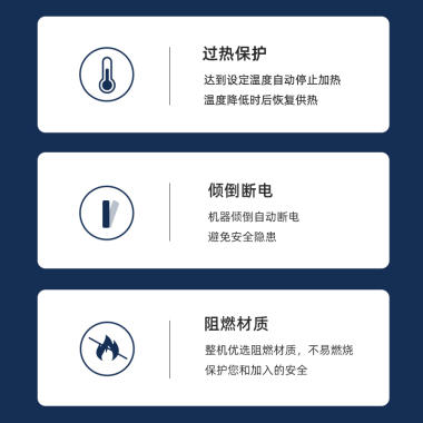 美菱MEILING取暖器立式暖风机家用遥控小型电热烤火炉节能浴室速热电暖气MPN-DG2041(蓝色遥控款)-D-SD 商品图2