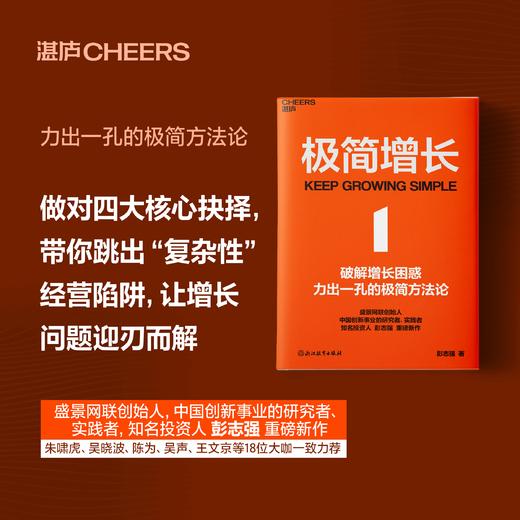 极简增长   一本讲透极简增长方法论，破解企业经营困局 商品图0