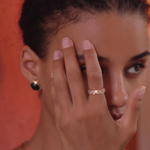 LHWINDSOR 满心开口戒指Full heart ringins素圈心形叠戴指环 商品图1