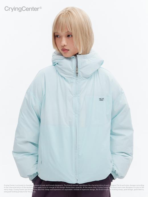 CryingCenter 冰川蓝双面穿羽绒服 哭喊中心 商品图1