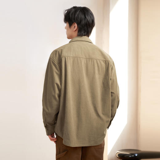 gxg.jeans男装秋季简约口袋设计翻领长袖衬衫 热卖衬衫 JEX10301433 商品图2