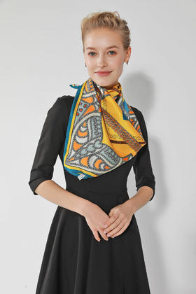 喜得宝  炫彩·数码方巾