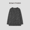ROMI STUDIO “法式优雅” 康宝莱绵羊毛混纺廓形针织开衫 432WS172 商品缩略图3
