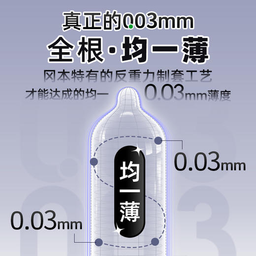 冈本 003白金超薄安全套 商品图2